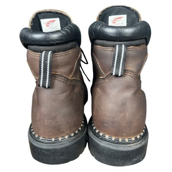 Red Wing 2206 Supersole 6” Brown Waterproof Steel Toe Boot Size 10.5 D main image 4